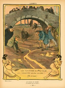 Bajonet, satirický v barvě od Lucien Metivet