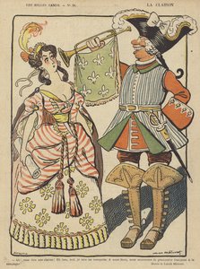 La Clairon, ilustrace pro Le Rire