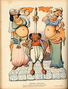 Smích, satirické barvy od Lucien Metivet