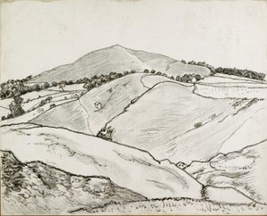 Cefn Bryn, 1933 od Lucien Pissarro