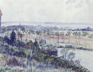La Frette od Lucien Pissarro