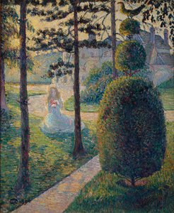Víla, 1894 od Lucien Pissarro