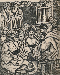 Setkání starších, 1919 od Lucien Pissarro