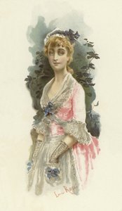 Ilustrace pro The School for Scandal (chromolitho) od Lucius Rossi