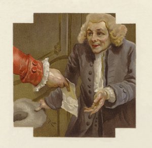 Ilustrace pro The School for Scandal (chromolitho) od Lucius Rossi
