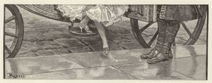 Ilustrace pro The School for Scandal (chromolitho)