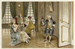 Ilustrace pro The School for Scandal (chromolitho) od Lucius Rossi
