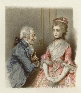 Ilustrace pro The School for Scandal (chromolitho) od Lucius Rossi
