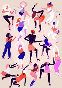 Roller Disco, 2015 (digitální)