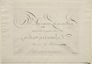 Řeka IJ a mořské krajiny, 1701.