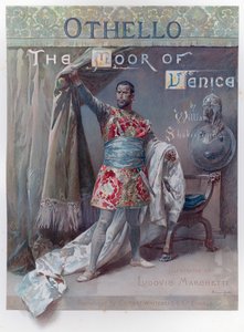 Ilustrace k Shakespearovu Othellovi (chromolit) od Ludovico Marchetti