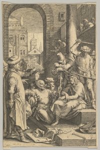 Korunování trním, z Umučení Krista, ca. 1623.
