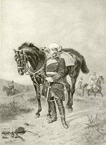 Bismarck před Paříží (hlubotisk) od Ludwig Braun