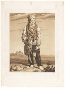 Žebrácké dítě od Ludwig Buchhorn