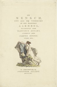 Žena u skály Titulní strana pro: M. Stuart, Muž, jak se objevuje na známé zeměkouli, 1803 od Ludwig Gottlieb Portman