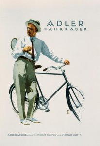 jízdní kola Adler od Ludwig Hohlwein