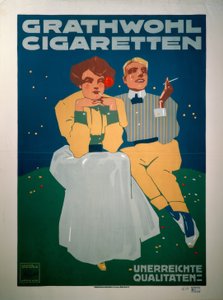 Cigarety Grathwohl od Ludwig Hohlwein