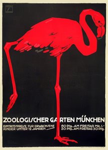 Zoologická zahrada, Mnichov od Ludwig Hohlwein