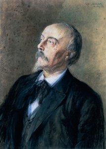 Portrét německého dirigenta, klavíristy a skladatele Hanse von Bulowa (Drážďany