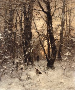 Zimní soumrak, 1891