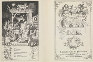Křesťanská radost v písni a obraze, 1855.