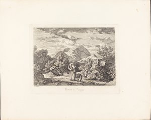 Rocca di Mezzo od Ludwig Richter