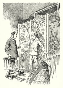 Ilustrace k Obrazu Doriana Graye od Oscara Wilda (litho)