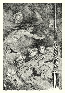 Ilustrace k Obrazu Doriana Graye od Oscara Wilda (litho)