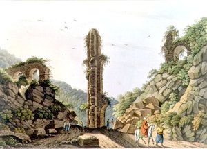 Ancient Aqueduct in Samos, plate 61 from 