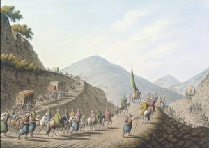 Balkánské pohoří, deska 2, nakladatelství William Watts od Luigi (after) Mayer