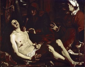 Svatý Šebestián uzdravený svatými ženami (olej na plátně, cca 1630)