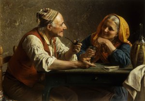 Šťastný pár, od Luigi Bechi