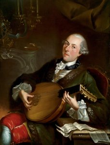 Portrét skladatele Filippa Della Casa 17371810 od Luigi Crespi
