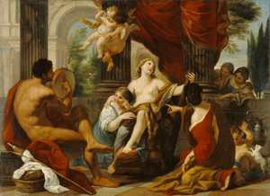 Herkules a Omfalé, asi 1700-10