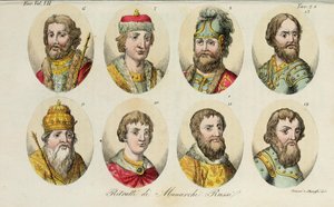 sh. Jaroslav sh. Svjatoslav I. 8. Svjatopolk I. Vladimír Monomach 10. Jurij I 11. Ivan I 12. Dmytro Donskoy 13. Ivan III, 1831