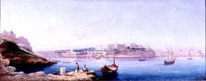 Přístav Valletta od Luigi Maria Galea