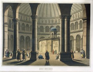 Boží hrob, hospoda. William Watts, 1806 od Luigi Mayer