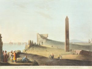 Obelisk (Kleopatřina jehla) v Alexandrii