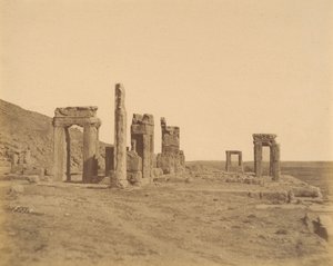 12 [Persepolis, W: před restaurováním, 40.–60. léta 19. století. od Luigi Pesce