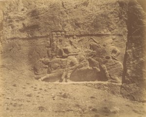 4 [Naksh-i Rustam, poblíž Persepolis], 40.–60. léta 19. století. od Luigi Pesce