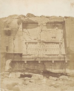 Hrob na skále v Persepolis, 1858. od Luigi Pesce