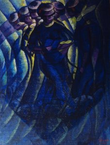 L.Russolo, Pohyby ženy od Luigi Russolo