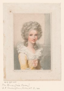 Portrét sochařky Anne Seymour Damer