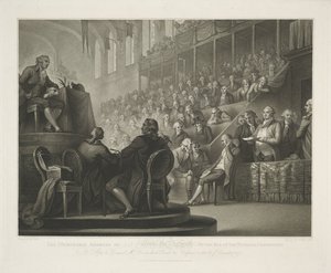 Toespraak van Lodewijk XVI Památná adresa Lewise Šestnáctého v baru Národního shromáždění (název na předmětu) od Luigi Schiavonetti