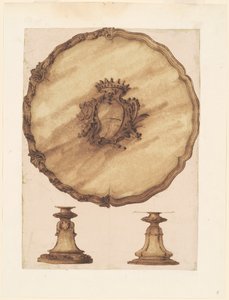 Salver a prolamovaná základna od Luigi Valadier