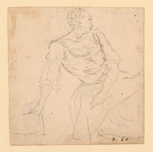 Sedící žena od Luigi Vanvitelli