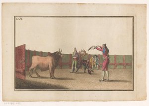 Toreador s banderillas Coleccion de las principales suertes de una corrida de toros (název série) Sbírka nejdůležitějších býčích manévrů (název série)