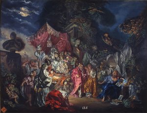 Bdělost Diogena od Luis Paret y Alcazar