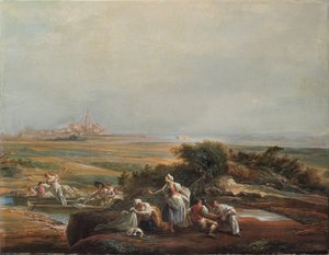 Pohled na Fuenterrabía (fragment)