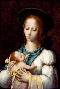 Panna a dítě, c1567